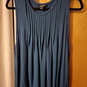 Simply Vera Wang Turquoise Sleeveless Top